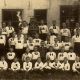 De heren en jongens afdeling van de Gymnastiek Vereniging Hattem (G.V.H.).
De foto is genomen op 28-05-1928.
G.V.H. opgericht in 1919.